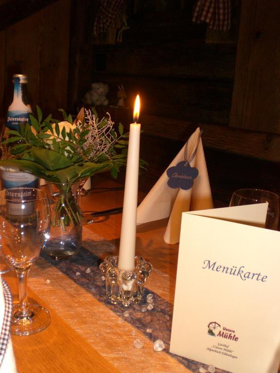 Landgasthof Untere Muehle 阿皮斯班奇 外观 照片